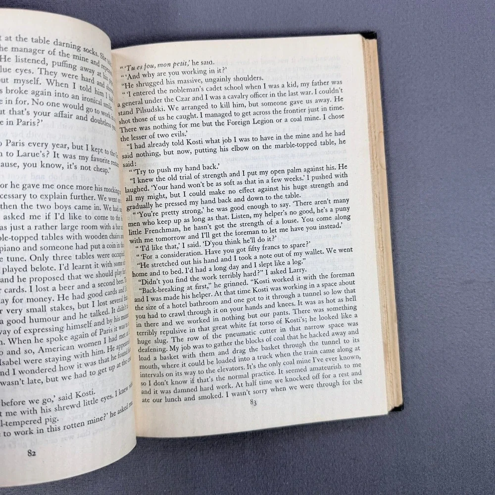 W. Somerset Maugham The Razor's Edge Hardcover 1944 First Edition Classic Novel‎